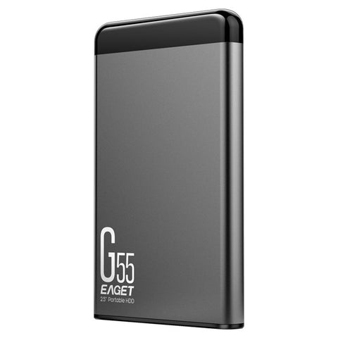 EAGET G55 2TB USB3.0 Mobile Hard Drive 2.5 Inch Metal File Data Backup Storage Hard Disk