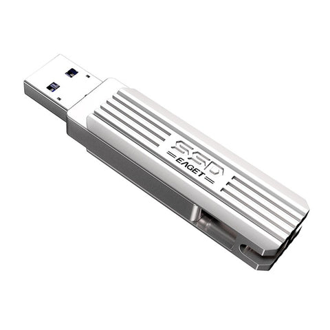 EAGET SU22 256GB 2-in-1 USB3.2 Gen2 + Type-C Mini Memory Stick Flash Drive External Storage U Disk High Speed Pen Drive