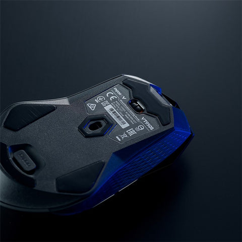 RAPOO VT950S OLED Display Dual-Mode Wireless Mouse RGB Gaming Mice 11 Keys Programming Wireless Mouse for Home, Office, E-Sports