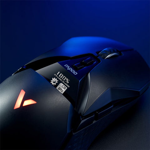 RAPOO VT950S OLED Display Dual-Mode Wireless Mouse RGB Gaming Mice 11 Keys Programming Wireless Mouse for Home, Office, E-Sports
