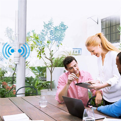 WAVLINK WS-WN570HA1-A2 600Mbps Outdoor WiFi Range Router Extender 2.4+5GHz Weatherproof Wireless Signal Amplifier Booster