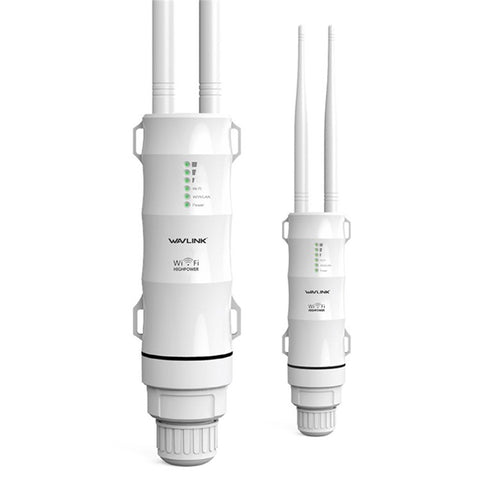 WAVLINK WS-WN570HA1-A2 600Mbps Outdoor WiFi Range Router Extender 2.4+5GHz Weatherproof Wireless Signal Amplifier Booster