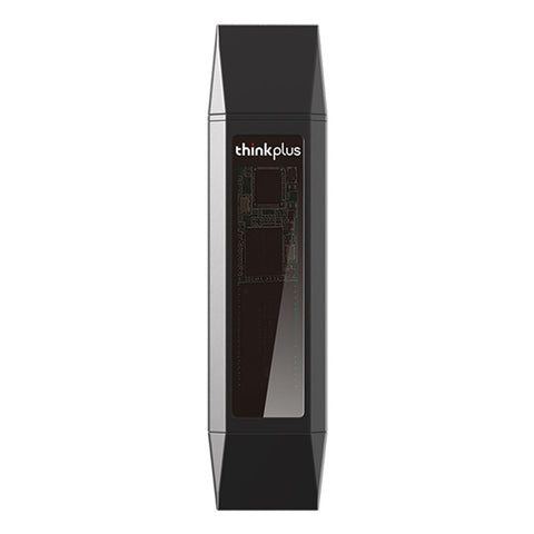 LENOVO THINKPLUS TU203 256GB Thumb Drive Photo Data Storage Stick USB+Type-C Flash Drive for MacBook Phones Tablets