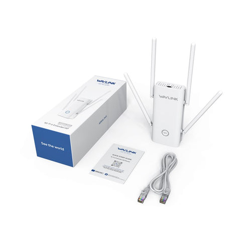 WAVLINK WN583AX1 AX1800 WiFi6 1.8Gbps Dual Band WiFi Booster Wireless Router with Ethernet Port