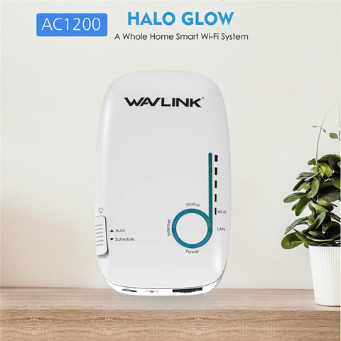 WAVLINK AC1200 2.4G+5G Dual Band Wireless Repeater Household WiFi Router Network Extender WN576K1