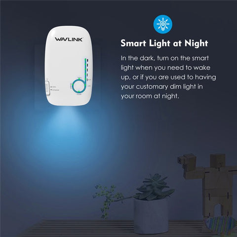 WAVLINK AC1200 2.4G+5G Dual Band Wireless Repeater Household WiFi Router Network Extender WN576K1