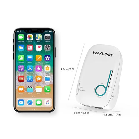 WAVLINK AC1200 2.4G+5G Dual Band Wireless Repeater Household WiFi Router Network Extender WN576K1