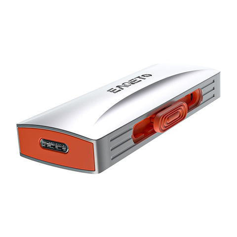 EAGET SU33 1TB 2-in-1 USB3.2 Gen2 / Type-C U-Disk 550Mb / s Read Speed Zinc Alloy Flash Disk