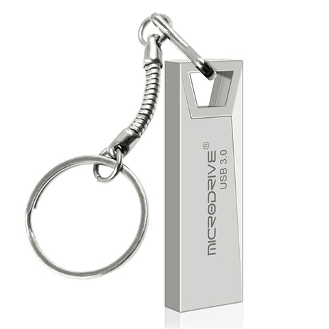MICRODRIVE Portable 128GB Metal U-disk Laptop Computer USB 3.0 Flash Drive