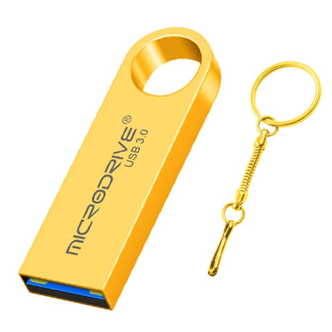 MICRODRIVE E9 128GB Metal U-disk High Speed USB 3.0 Computer Flash Drive