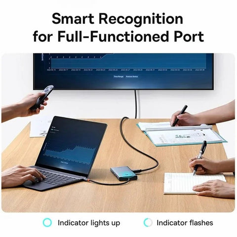 BASEUS Portaljoy Series Type-C to 13-Port Hub Aluminum Alloy Laptop Tablet Docking Station