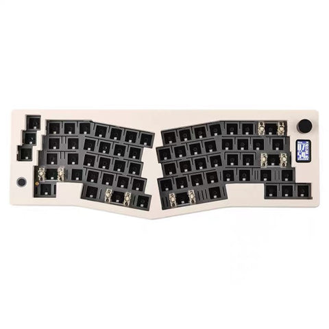 ABM066 2.4G Wireless+USB Wired+Bluetooth-compatible Mechanical Gasket-Mount Keyboard Kit