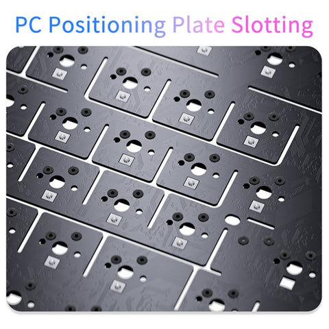 AJAZZ AK820pro Wireless Mechanical Keyboard Bluetooth-compatible Tri-Mode with Flying Fish Switches 81 Keys RGB Backlit Keyboard