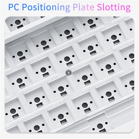 AJAZZ AK820pro Wireless Mechanical Keyboard Bluetooth-compatible Tri-Mode with Flying Fish Switches 81 Keys RGB Backlit Keyboard