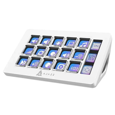 AJAZZ AKP153E Desktop Assistant Console Panel Custom Programming Intelligent Display Mini Keyboard