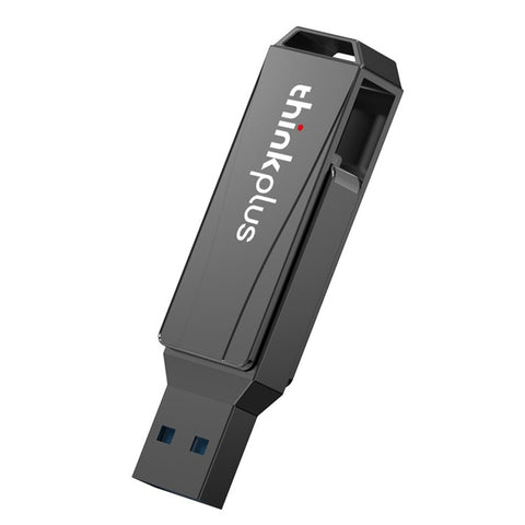 LENOVO Thinkplus MU252 256GB for iPhone 15 Series USB / Type-C Rotating Memory Stick USB-C 3.1 Flash Drive