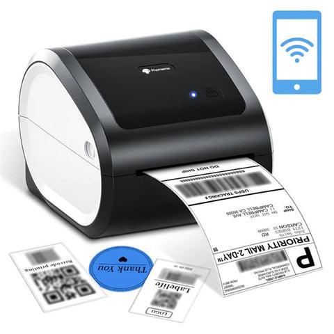 PHOMEMO D520-BT Inkless Thermal Printer Mailing Label Bluetooth-compatible Printer, US Plug