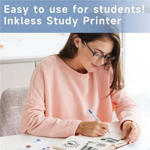 PHOMEMO M04AS Mini Bluetooth-compatible Thermal Printer Wireless Inkless Photo Label Notes Printer