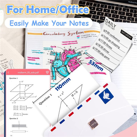 PHOMEMO M04AS Mini Bluetooth-compatible Thermal Printer Wireless Inkless Photo Label Notes Printer