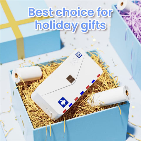 PHOMEMO M04AS Mini Bluetooth-compatible Thermal Printer Wireless Inkless Photo Label Notes Printer