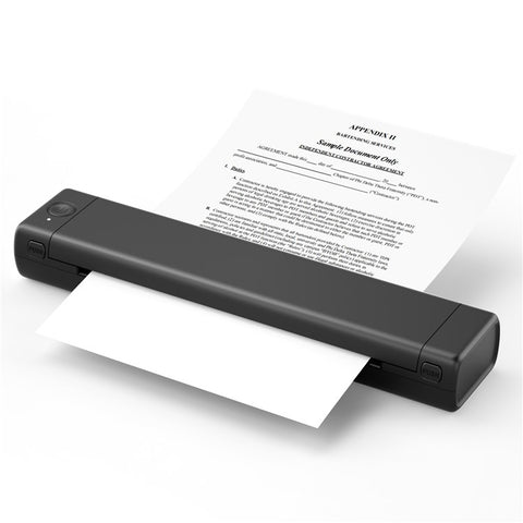 PHOMEMO M08F Bluetooth-compatible Inkless Thermal Printer Document Contract A4 Paper Printer, A4 Version / 210mm Print Width