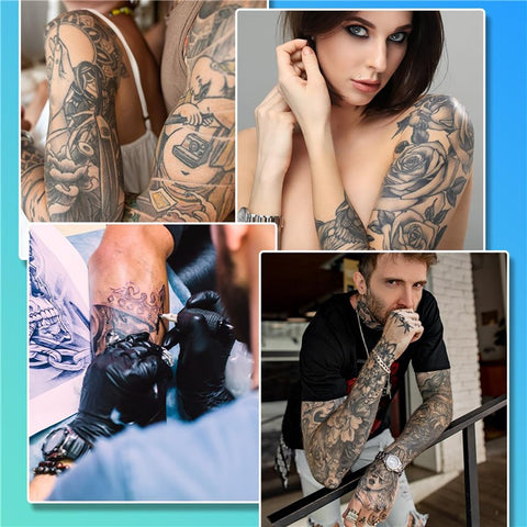 PHOMEMO M08F Thermal Printer Portable Bluetooth-compatible Inkless Printer, Tattoo Version / 216mm Print Width