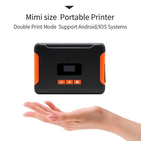 HL40 Cell Phone Bluetooth-compatible USB Thermal Label Printer 4 inch Printing Machine