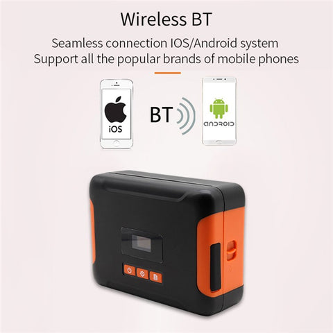 HL40 Cell Phone Bluetooth-compatible USB Thermal Label Printer 4 inch Printing Machine