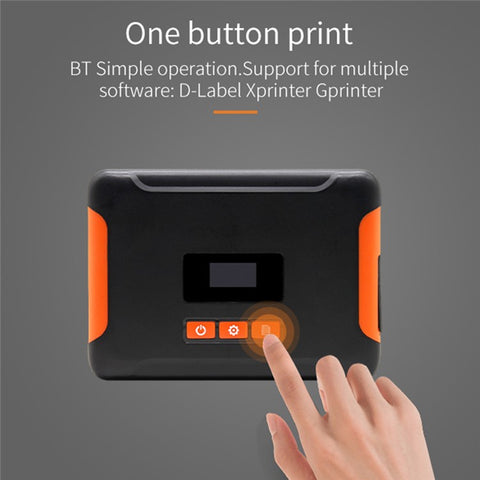 HL40 Cell Phone Bluetooth-compatible USB Thermal Label Printer 4 inch Printing Machine