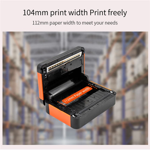 HL40 Cell Phone Bluetooth-compatible USB Thermal Label Printer 4 inch Printing Machine