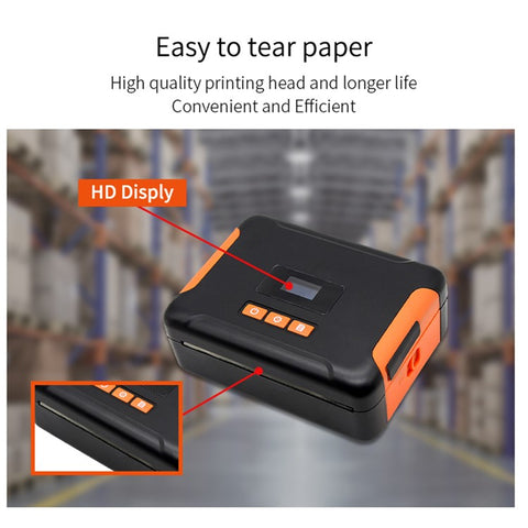 HL40 Cell Phone Bluetooth-compatible USB Thermal Label Printer 4 inch Printing Machine