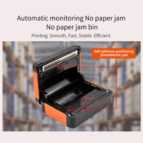 HL40 Cell Phone Bluetooth-compatible USB Thermal Label Printer 4 inch Printing Machine