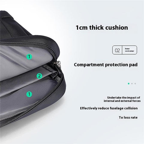 MARK RYDEN MR425 Oxford Cloth Briefcase Men Business Travel Laptop Handbag Crossbody Bag