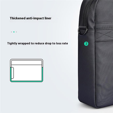 MARK RYDEN MR425 Oxford Cloth Briefcase Men Business Travel Laptop Handbag Crossbody Bag