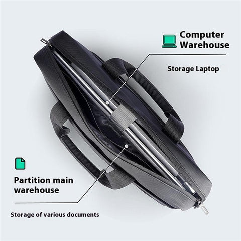 MARK RYDEN MR425 Oxford Cloth Briefcase Men Business Travel Laptop Handbag Crossbody Bag