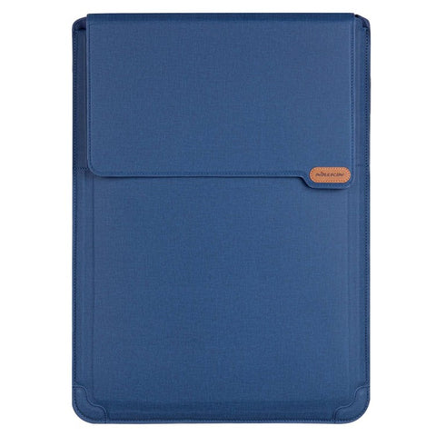 NILLKIN Versatile Plus 15.6 - 16.1-inch Laptop Sleeve Multifunctional Litchi Texture PU Leather Cooling Stand Notebook Bag with Mouse Pad Function