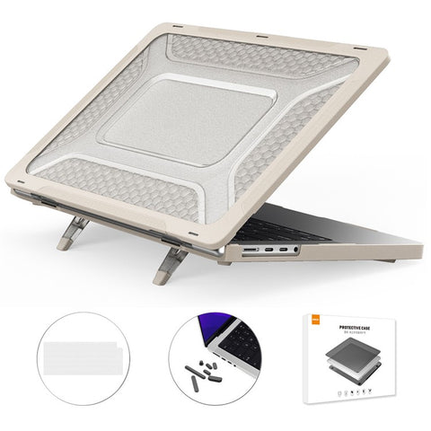 ENKAY HAT PRINCE Laptop Case for MacBook Pro 16 inch (2026) A3429 A3428 / (2025) A3186 A3403 / (2024) A2991 / (2023) A2780 / (2021) A2485 (US Version) Astronaut Pattern Notebook Cover Set