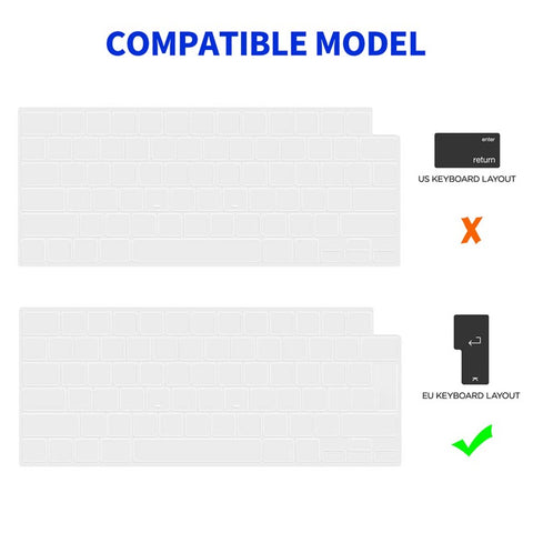 ENKAY HAT PRINCE Slim Hard PC Case for Macbook Air 15 inch (2025) / (2024) / (2023) A2941 (EU Version) Laptop Cover with Kickstand