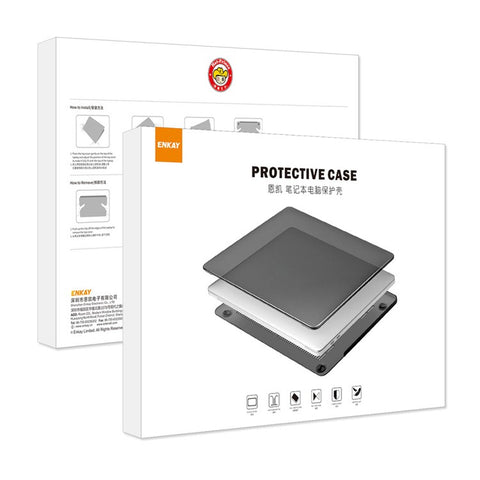 ENKAY HAT PRINCE Slim Hard PC Case for Macbook Air 15 inch (2025) / (2024) / (2023) A2941 (EU Version) Laptop Cover with Kickstand