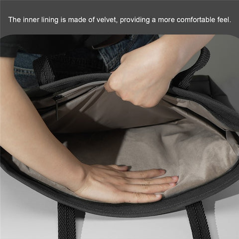 BENWIS LT-LHB-1-BK Laptop Tote Bag Nylon 1000D Notebook Shoulder Bag for Work Travel