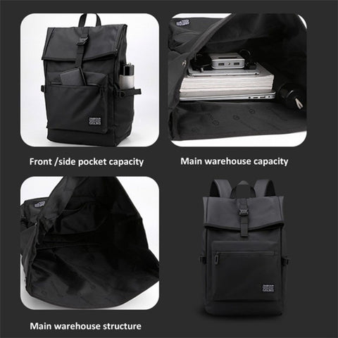 16-Inch Laptop Backpack Large Capacity Oxford Cloth Travel Bag
