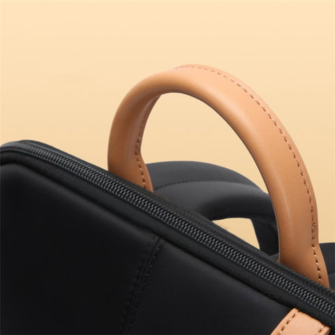 BOPAI 14-inch Laptop Waterproof Backpack Nylon Polyester Business Commute Notebook Shoulder Bag