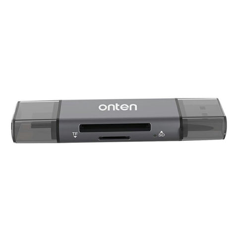 ONTEN CR531A Multifunctional Type-C / USB3.0 SD TF Card Reader OTG Phone Memory Card Reader