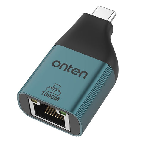 ONTEN UC101 Type-C to Gigabit Ethernet Adapter 1000Mbps External Network Card