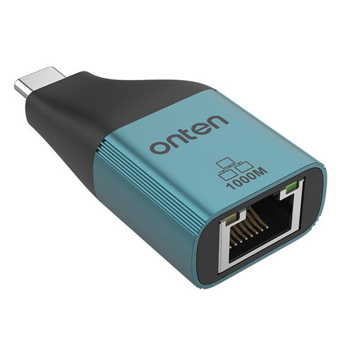 ONTEN UC101 Type-C to Gigabit Ethernet Adapter 1000Mbps External Network Card