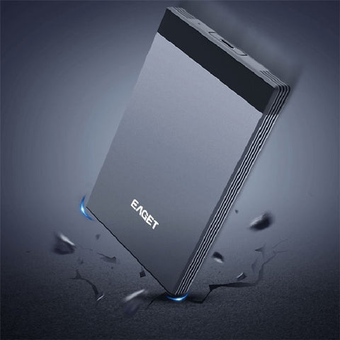 EAGET G58 Pro 2TB Type-C 3.1 Portable Aluminum Alloy External Hard Drive with Indicator