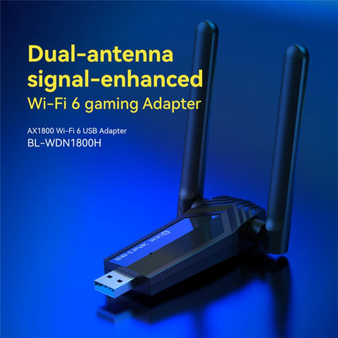 LB-LINK WDN1800H USB 3.0 Diver Free WiFi6 AX1800M Gigabit Wireless Network Card for Esports Gaming