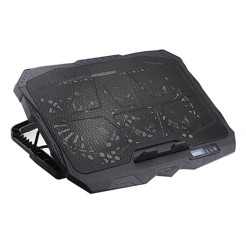 A6 Ergonomic Laptop Cooling Stand Height Adjustable Notebook Cooler with 6 Fans