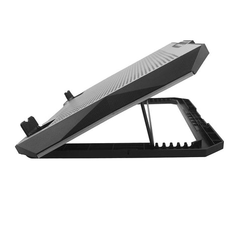 S601 Adjustable Height Gaming Laptop Cooling Pad RGB Light Notebook Cooler with Phone Holder
