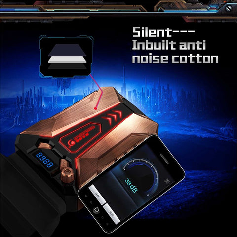 COOLCOLD Ice Magic 7 Laptop Cooler 5V LED Fan Laptop Stand Notebook Holder Desk Computer Cooling Fan